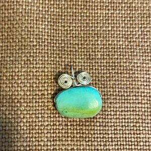 925 Sterling and Turquoise Pendant